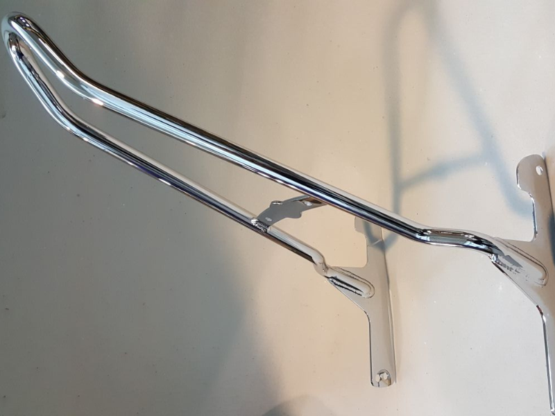esempio di cromatura parte motocicletta eseguita da Europlating