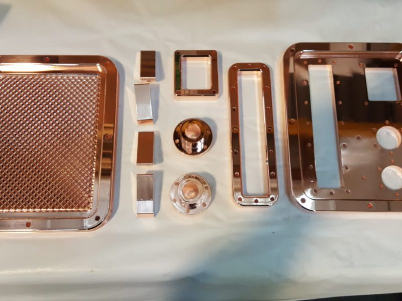 Trattamento galvanico ramatura in Brianza, Europlating